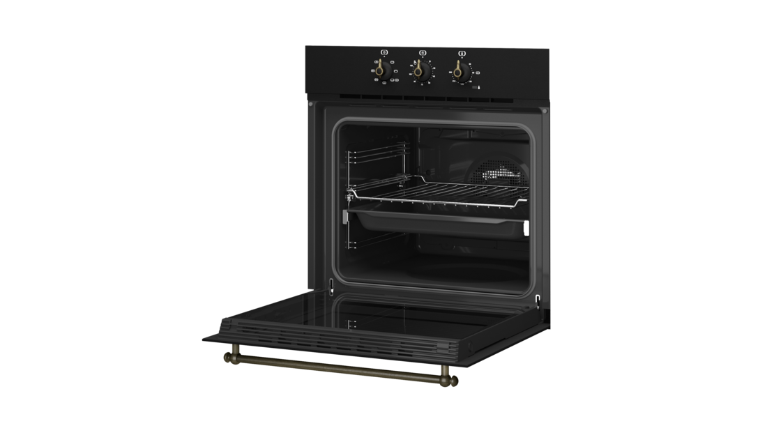 Фурна Teka HRB 6100 антрацит / месинг