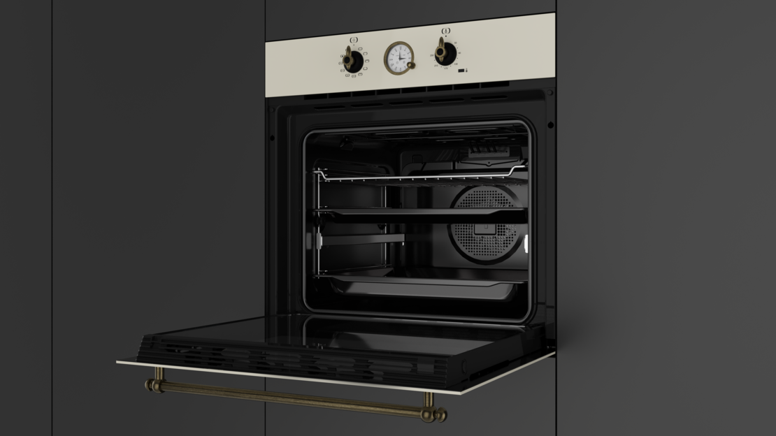 Фурна Teka HRB 6300 ванилия / месинг