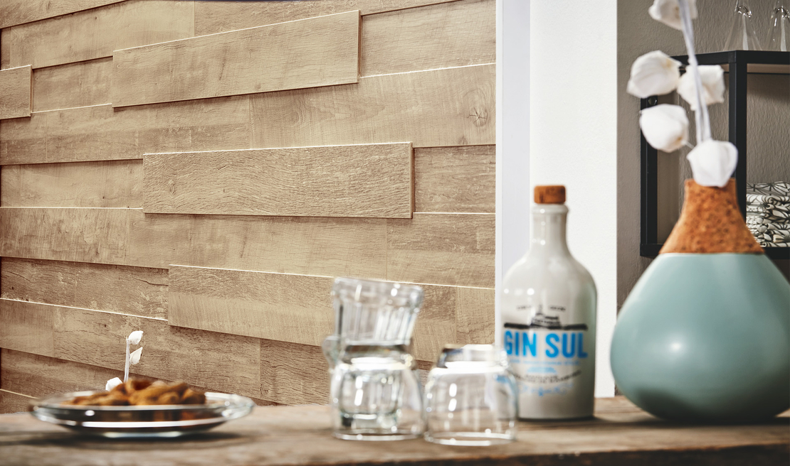 Ламинат за стена 3D Kronowall 8630 Дъб Аспен