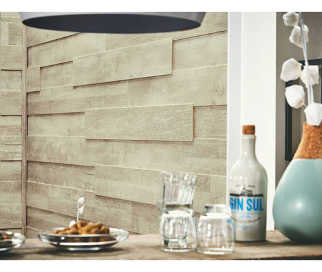 Ламинат за стена 3D Kronowall К284 Дъб Летен бриз