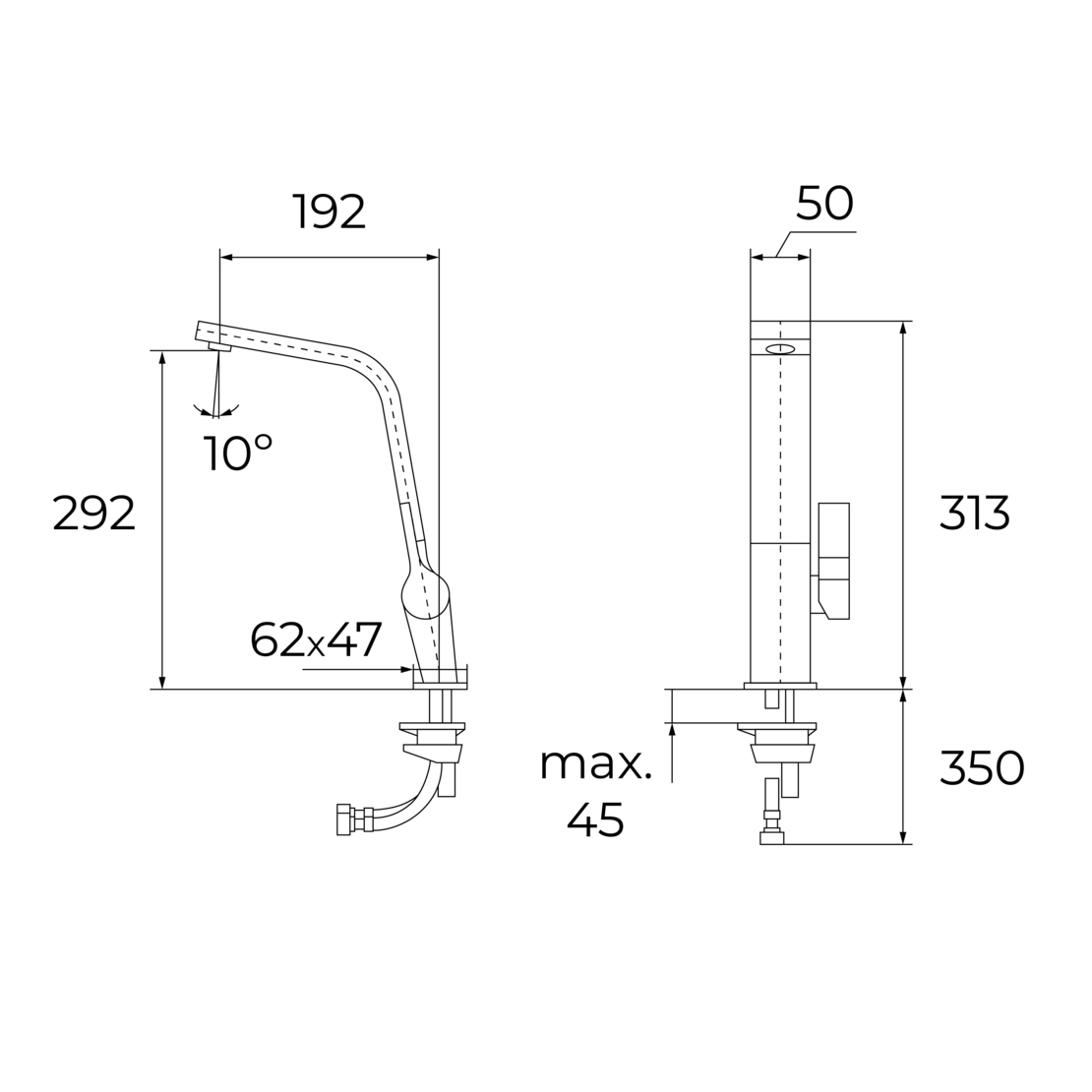 Смесител Teka ICON ICC 915 МЕСИНГ