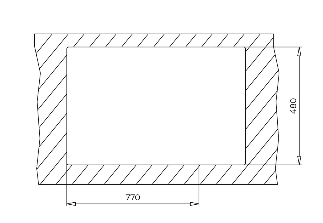 Мивка Teka ForSquare 72.40 TG БЯЛА