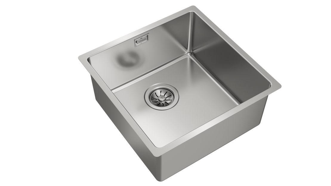 Подплотова иноксова мивка Be Linea RS15 40.40