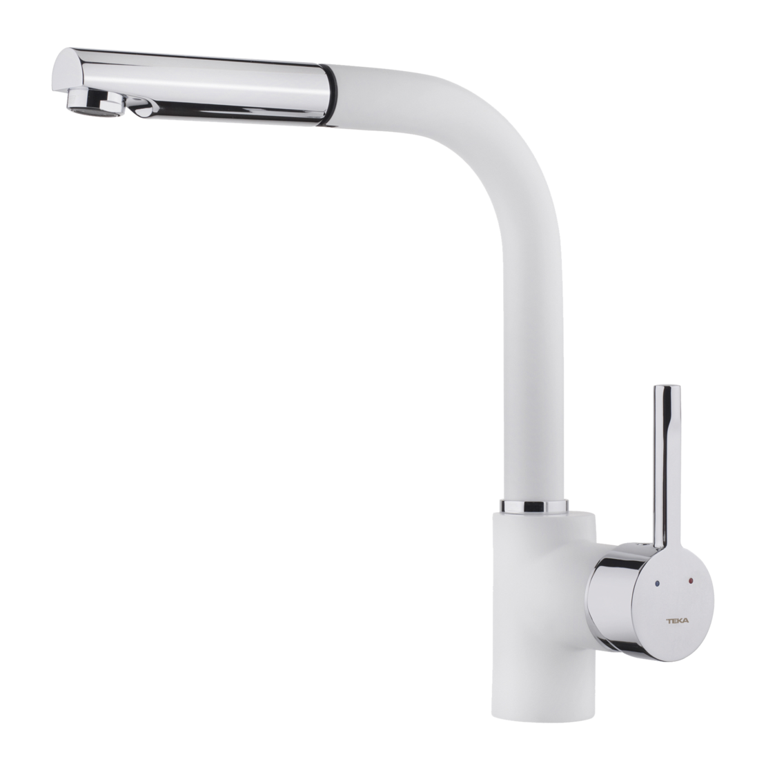 Смесител Teka Ares 938 Pull-out БЯЛ