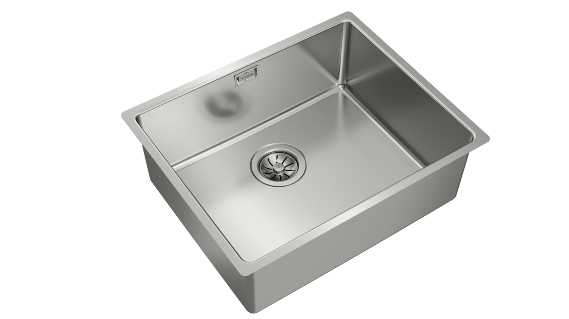 Подплотова иноксова мивка Be Linea RS15 50.40