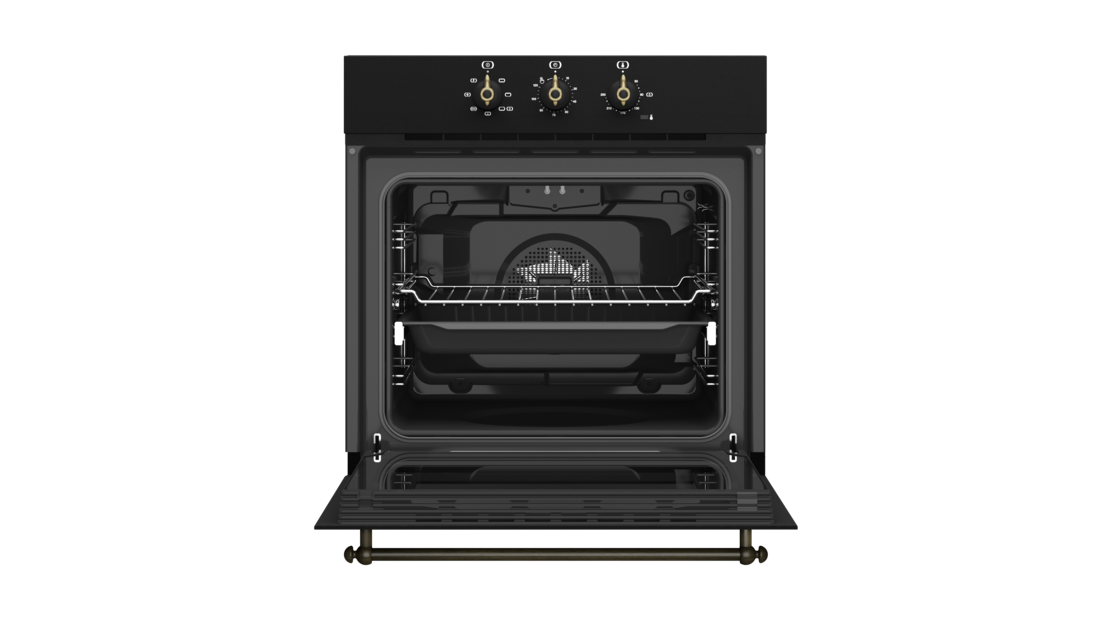 Фурна Teka HRB 6100 антрацит / месинг