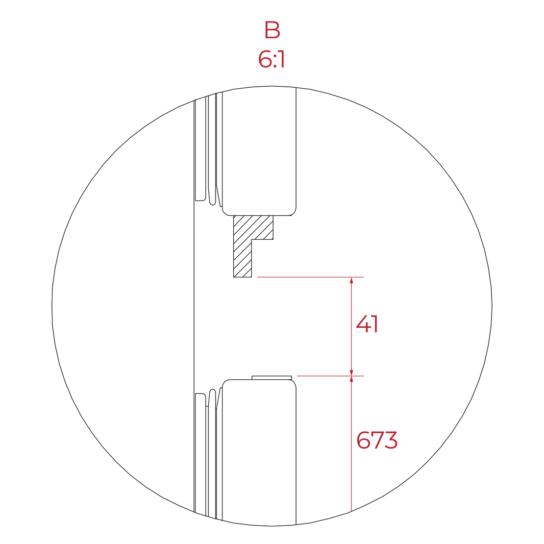 Комбиниран хладилник с фризер за вграждане Teka RBF 78780 FI WH, Full No Frost, 70 см