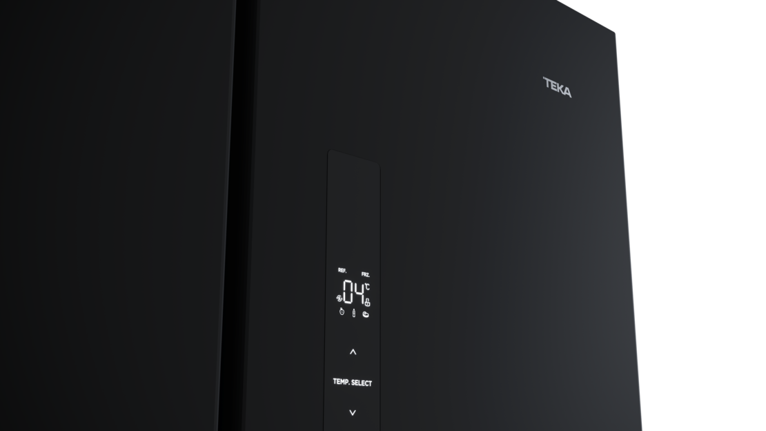 Свободностоящ хладилник French Door Teka RFD 77825 черен, LongLife No Frost