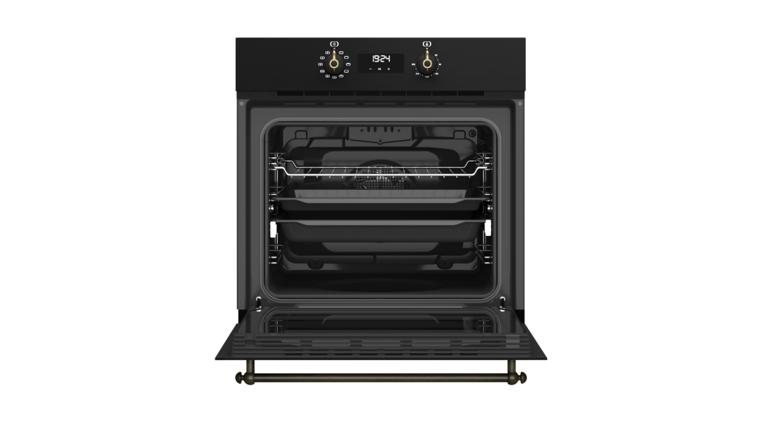 Фурна Teka HRB 6400 антрацит / месинг