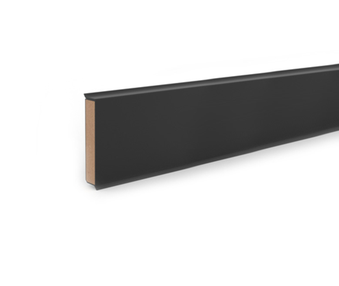 MDF перваз Cubu Decor 60 Черен дъб 2.5м