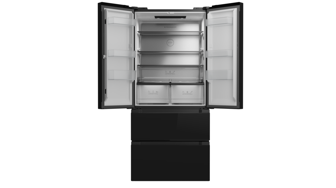 Свободностоящ хладилник French Door Teka RFD 77825 черен, LongLife No Frost