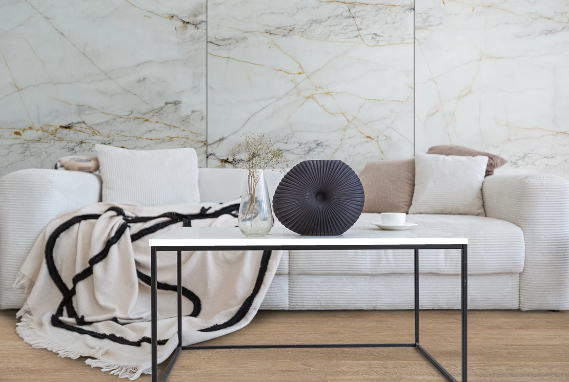SPC Стенен панел Rocko R154 Marble Gold 2800x1230x4mm