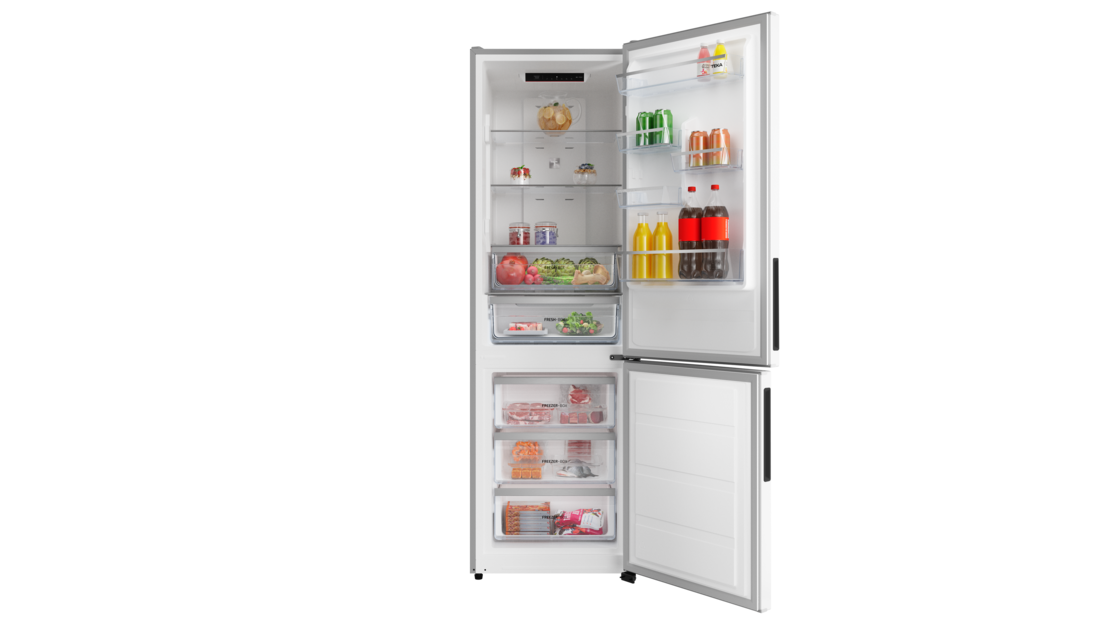 Свободностоящ комбиниран хладилник Teka RBF 44630 WH, Total No Frost, бял