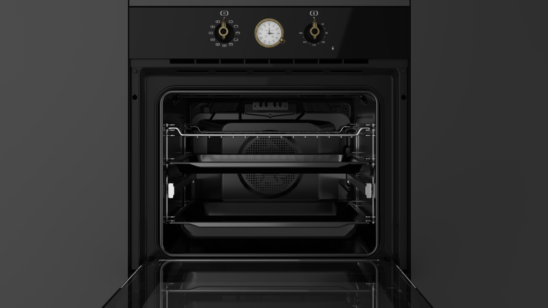 Фурна Teka HRB 6300 антрацит / месинг