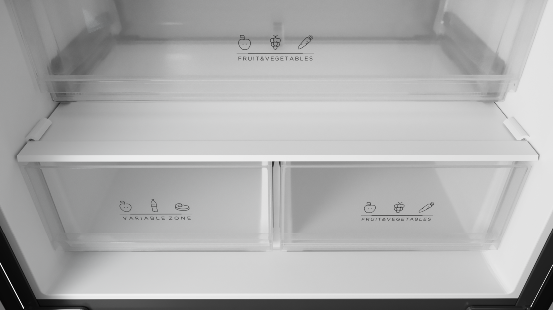 Свободностоящ хладилник French Door Teka RFD 77825 черен, LongLife No Frost