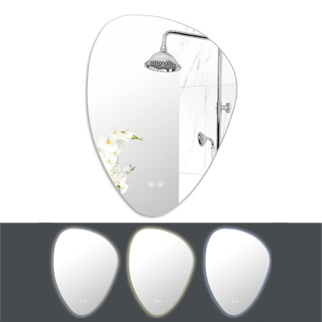 LED огледало 60х80см Makena