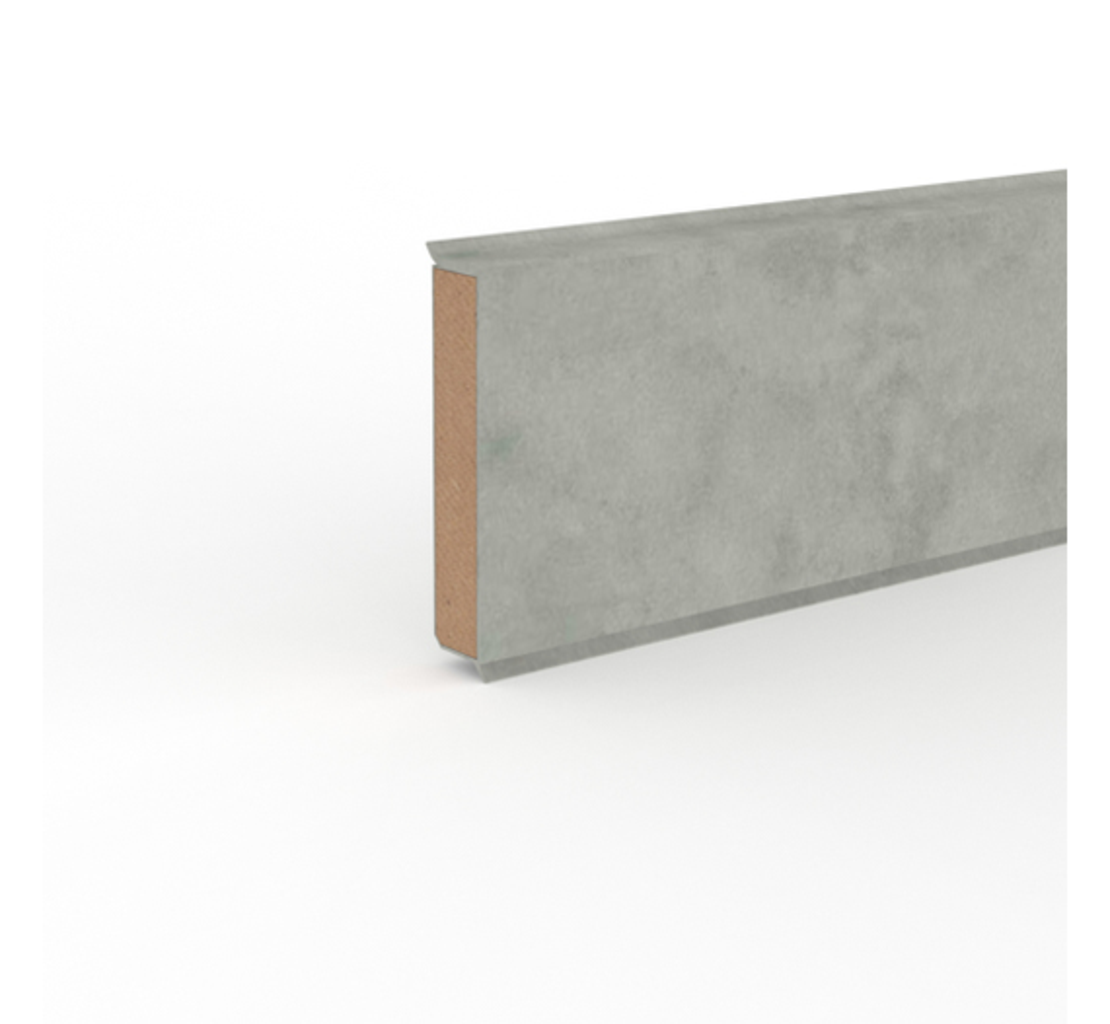 MDF перваз Cubu Decor 60 Светъл бетон 2.5м