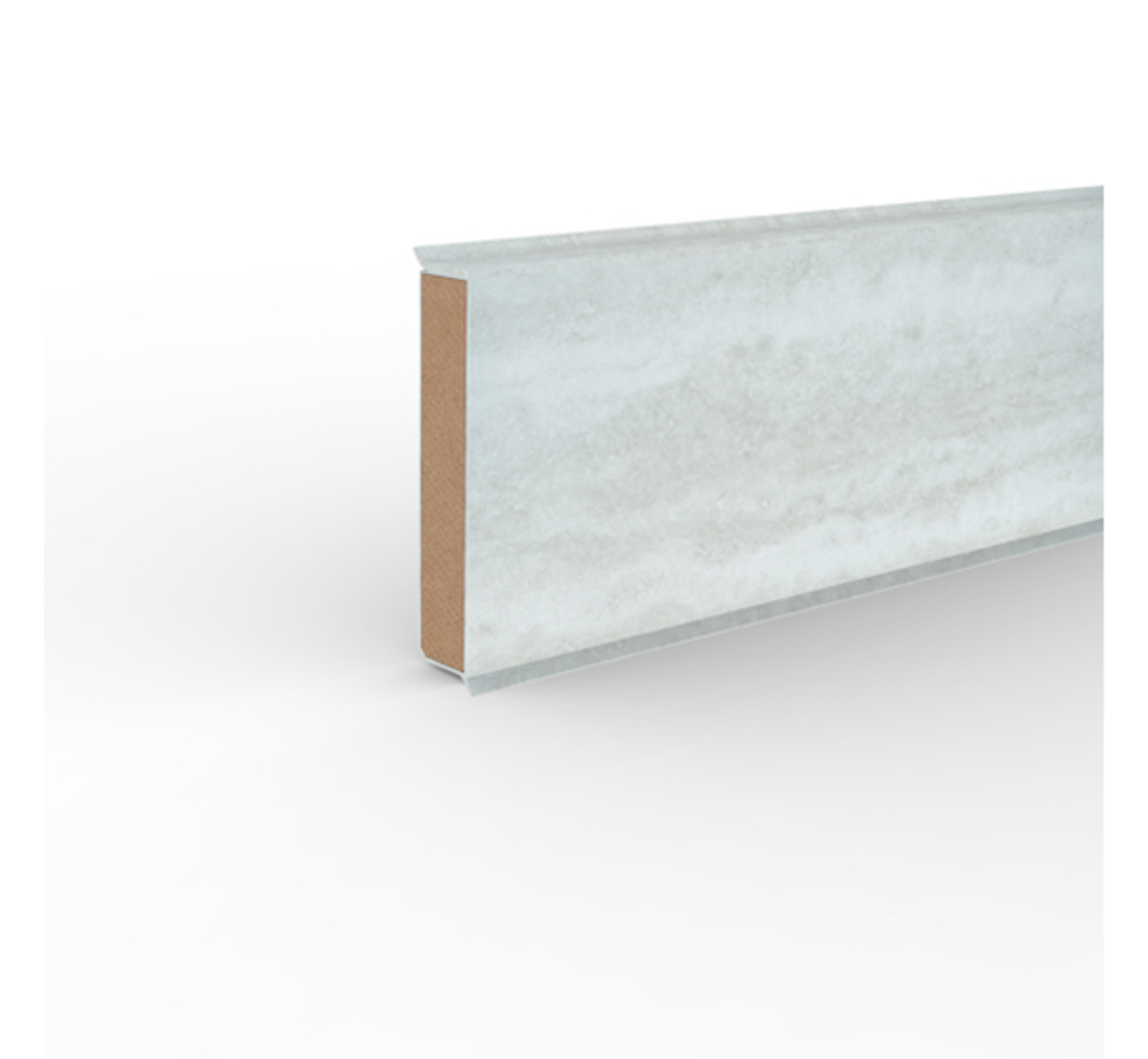 MDF перваз Cubu Decor 60 Светло сив 2.5м