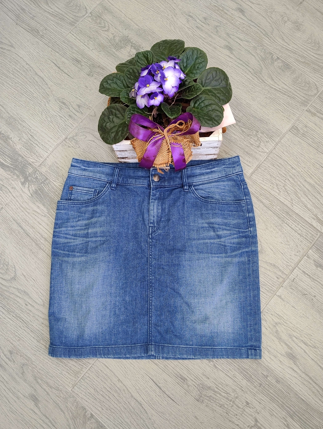 Дънкова пола, р-р М