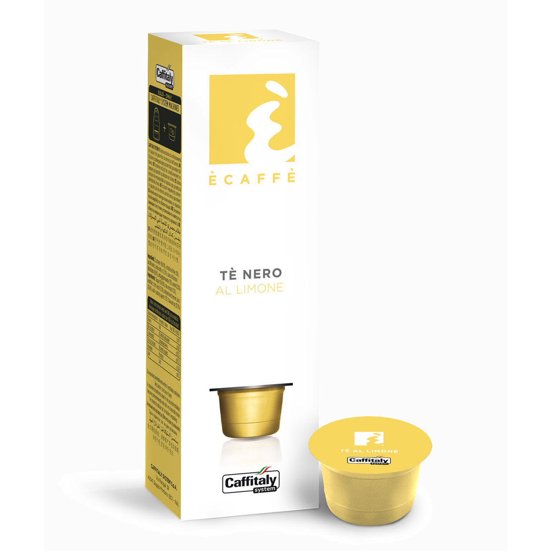 Черен чай с лимон Caffitaly Te Nero al limone