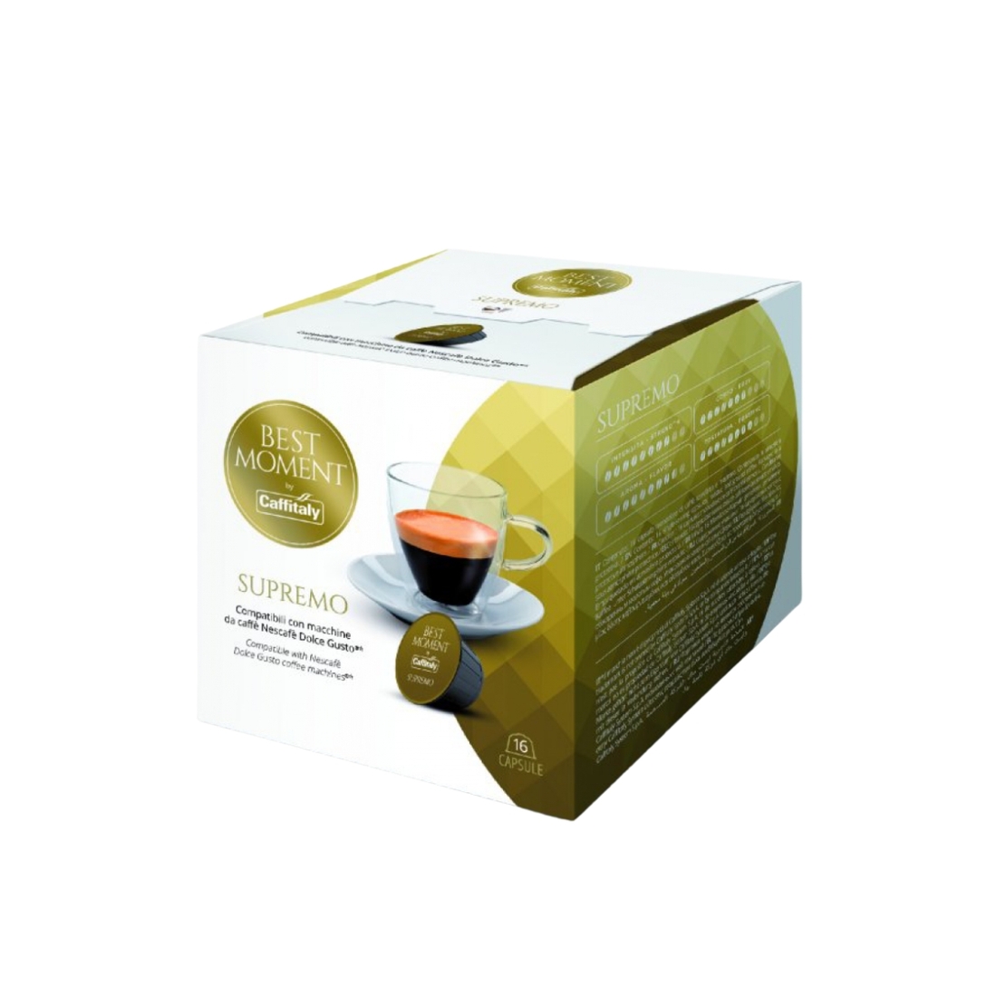 Best Moment SUPREMO – съвместими с NESCAFE’®* Dolce Gusto®*