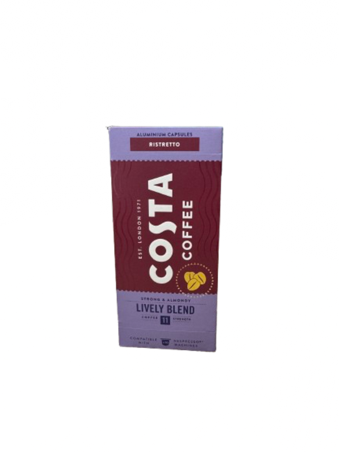 COSTA Nespresso 10 caps Lively Blend Ristretto