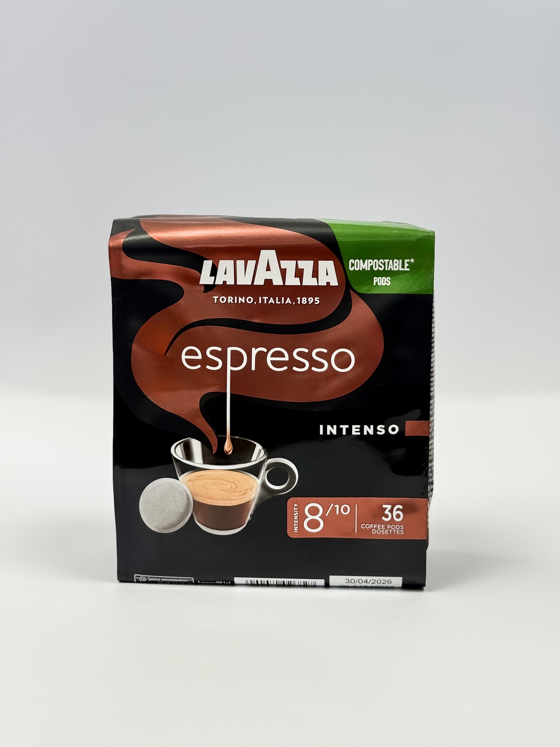 Кафе дози Lavazza Intenso съвместими с SENSEO® 36 бр.
