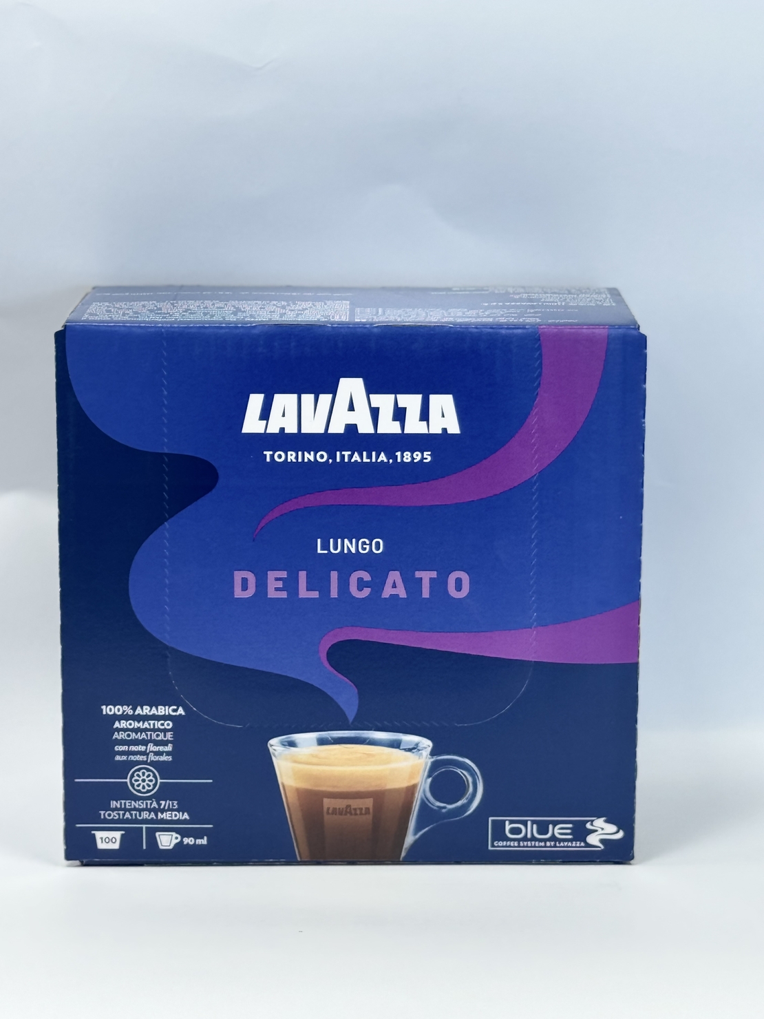 Кафе капсули Lavazza Blue Lungo Delicato - 100 бр.