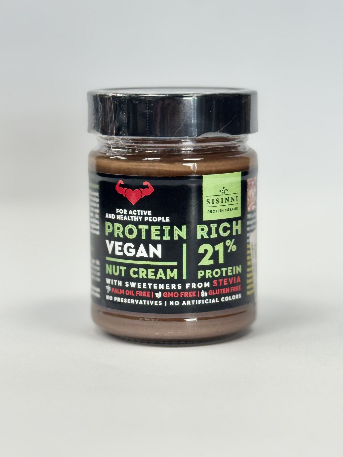 Веган, Ядков протеинов крем, Протеин 21%, Без добавена захар 300гр.