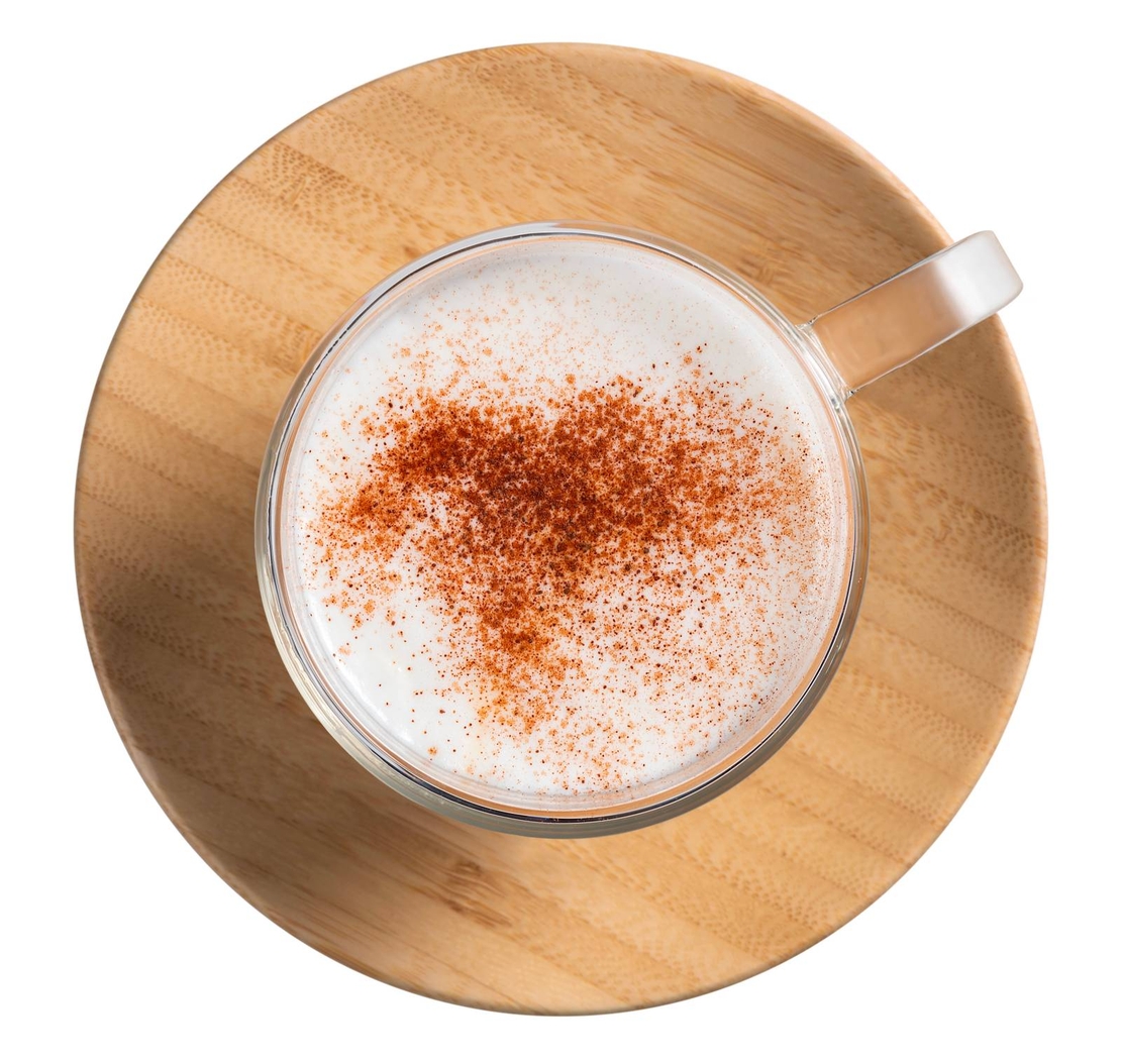 Чаша за чай/капучино с двойно дъно с бамбукова чинийка, 200 мл – 2 бр.