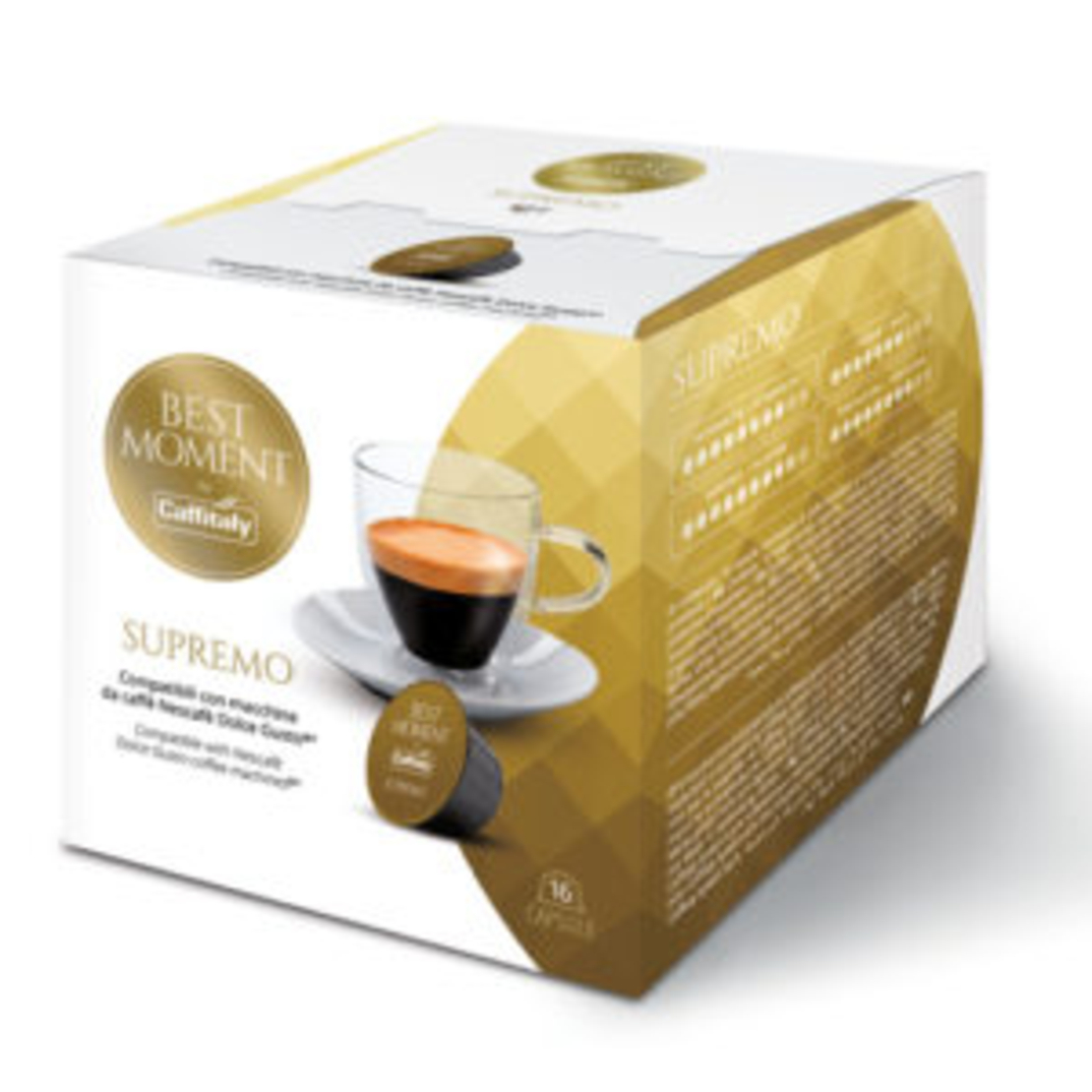 Best Moment SUPREMO – съвместими с NESCAFE’®* Dolce Gusto®*
