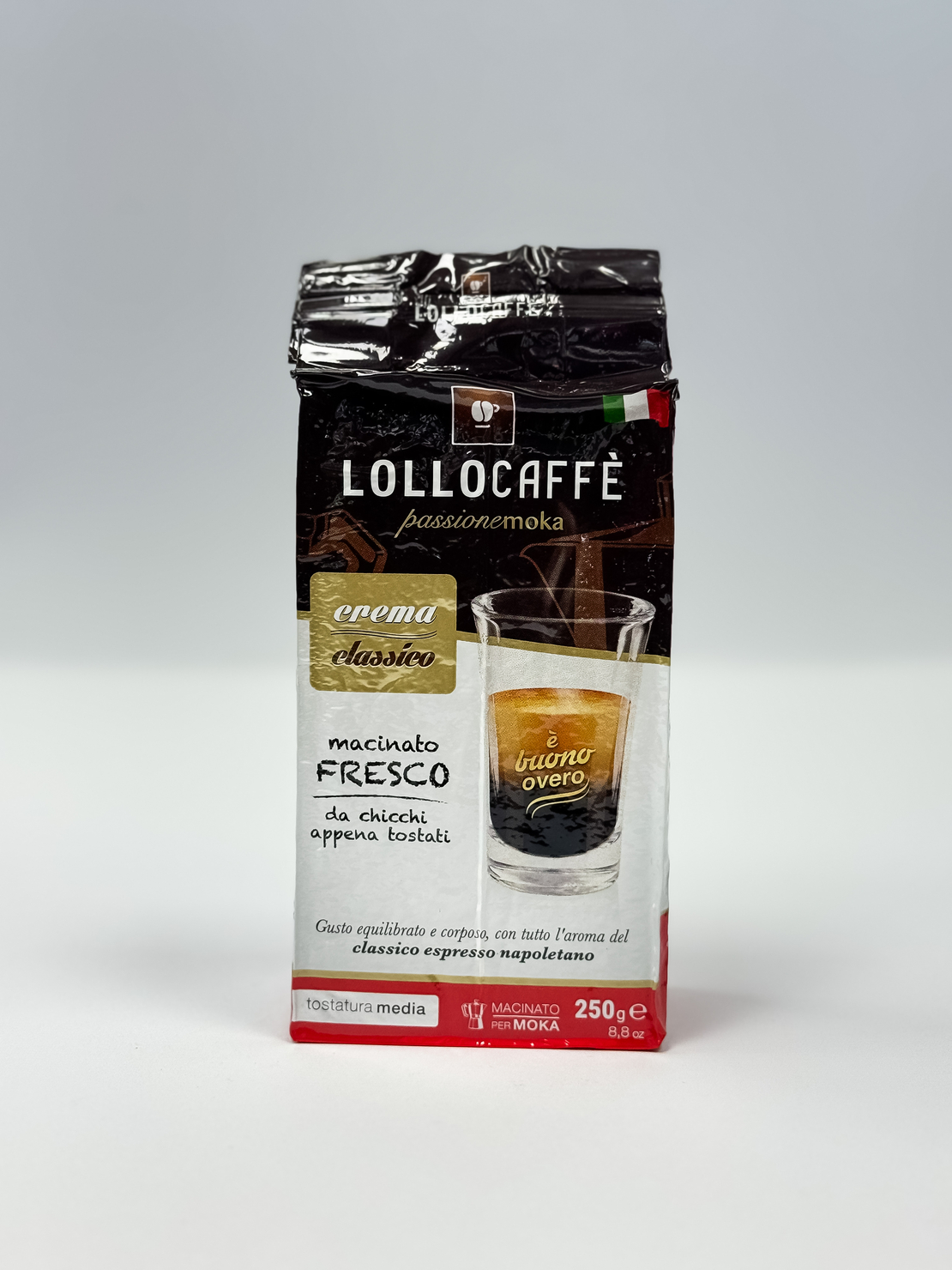 Мляно кафе Lollo Macinato Fresco Crema Classico 250 гр.