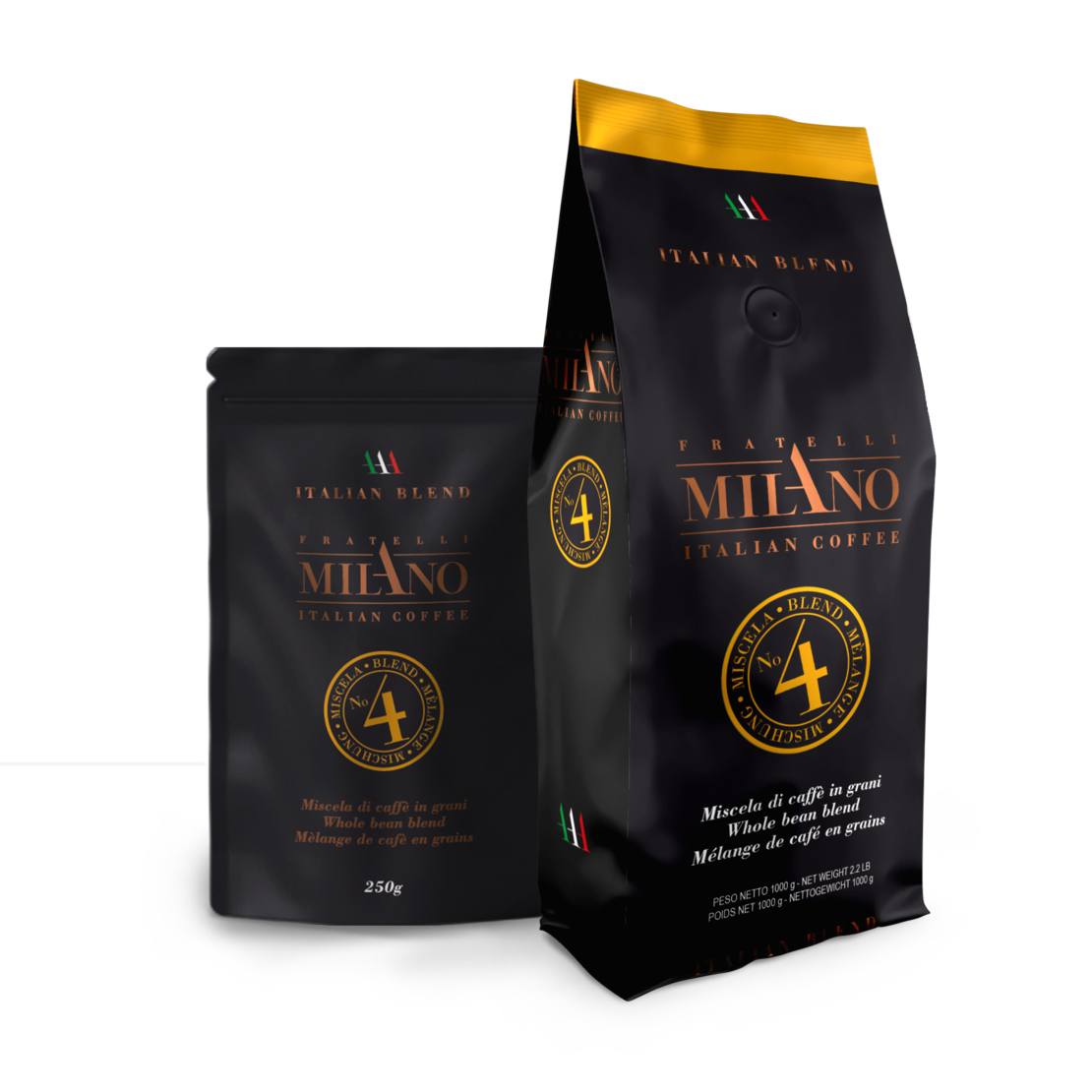 MILANO № 4 МЛЯНО КАФЕ 0.250g.