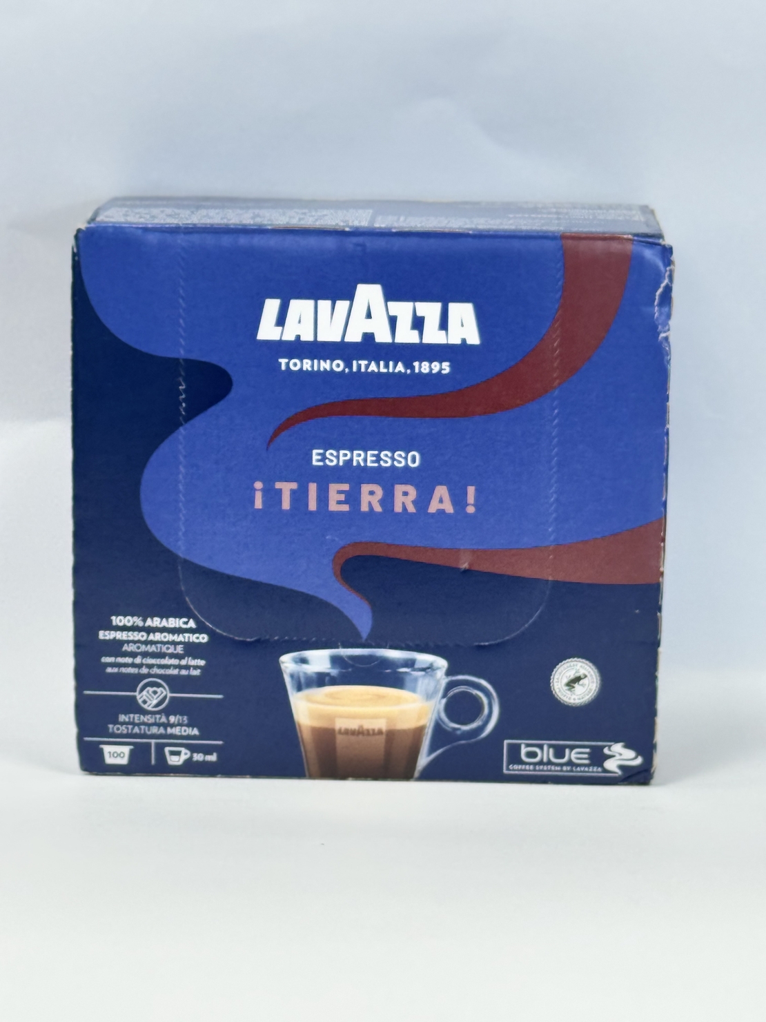 Кафе капсули Lavazza Blue Espresso Tierra - 100 бр.