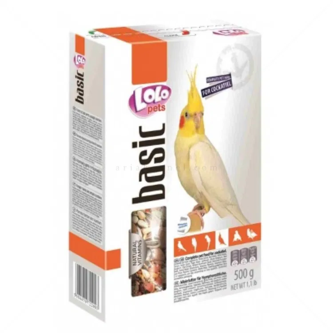 LOLO PETS Храна за корела 500 гр