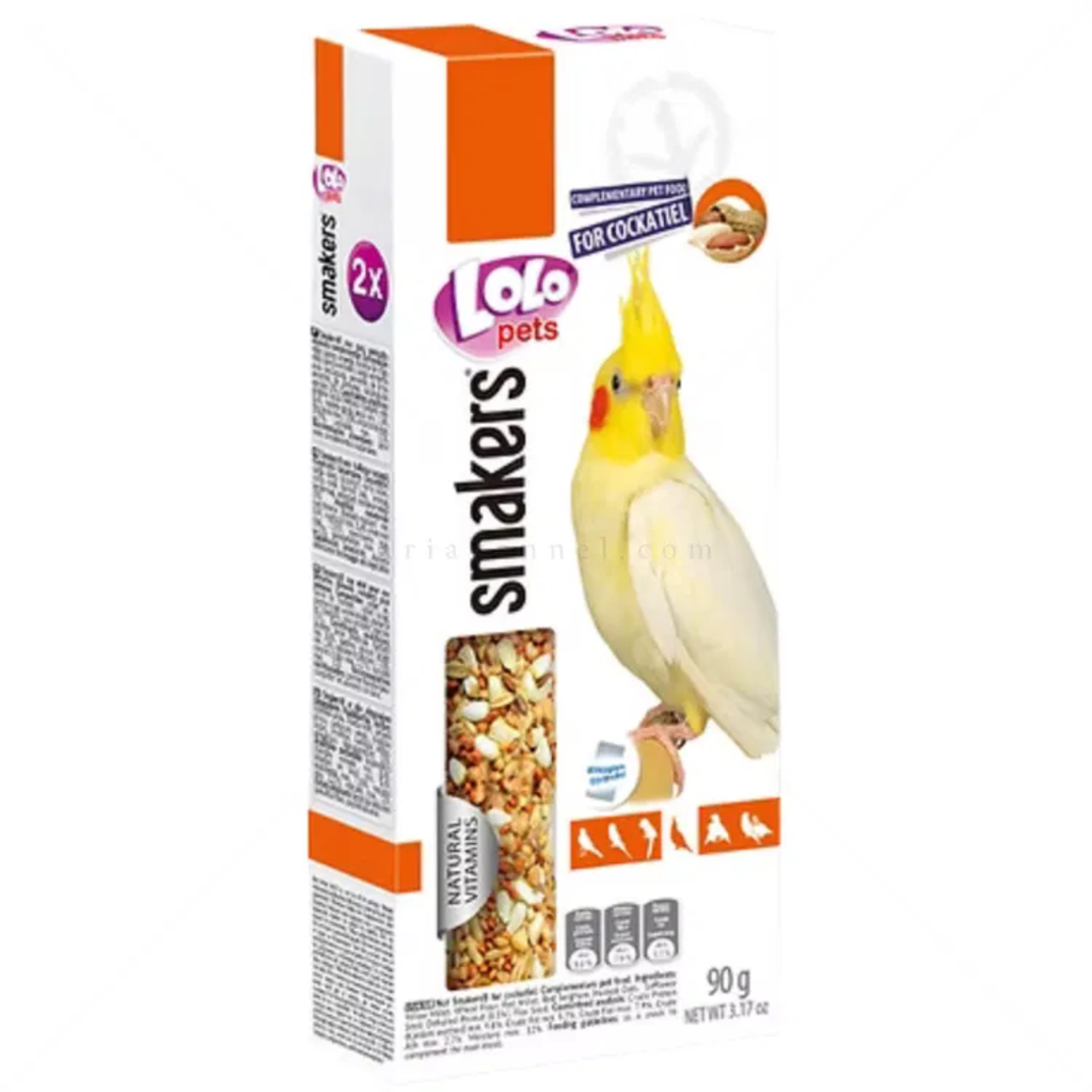 Крекери с ядки за корела LOLO PETS 2 бр/90 гр