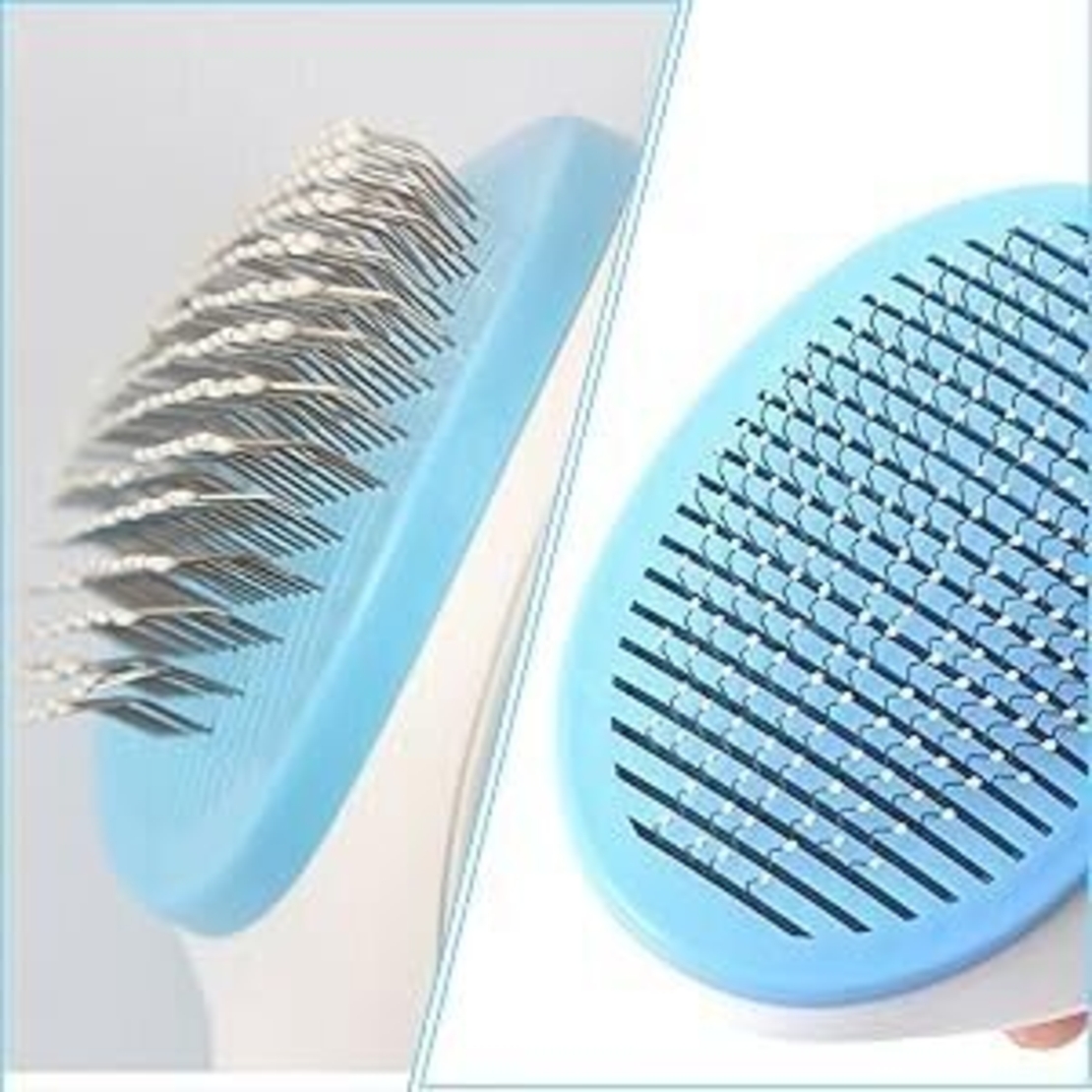 Четка за почистване на козина с бутон за кучета и котки LUXB