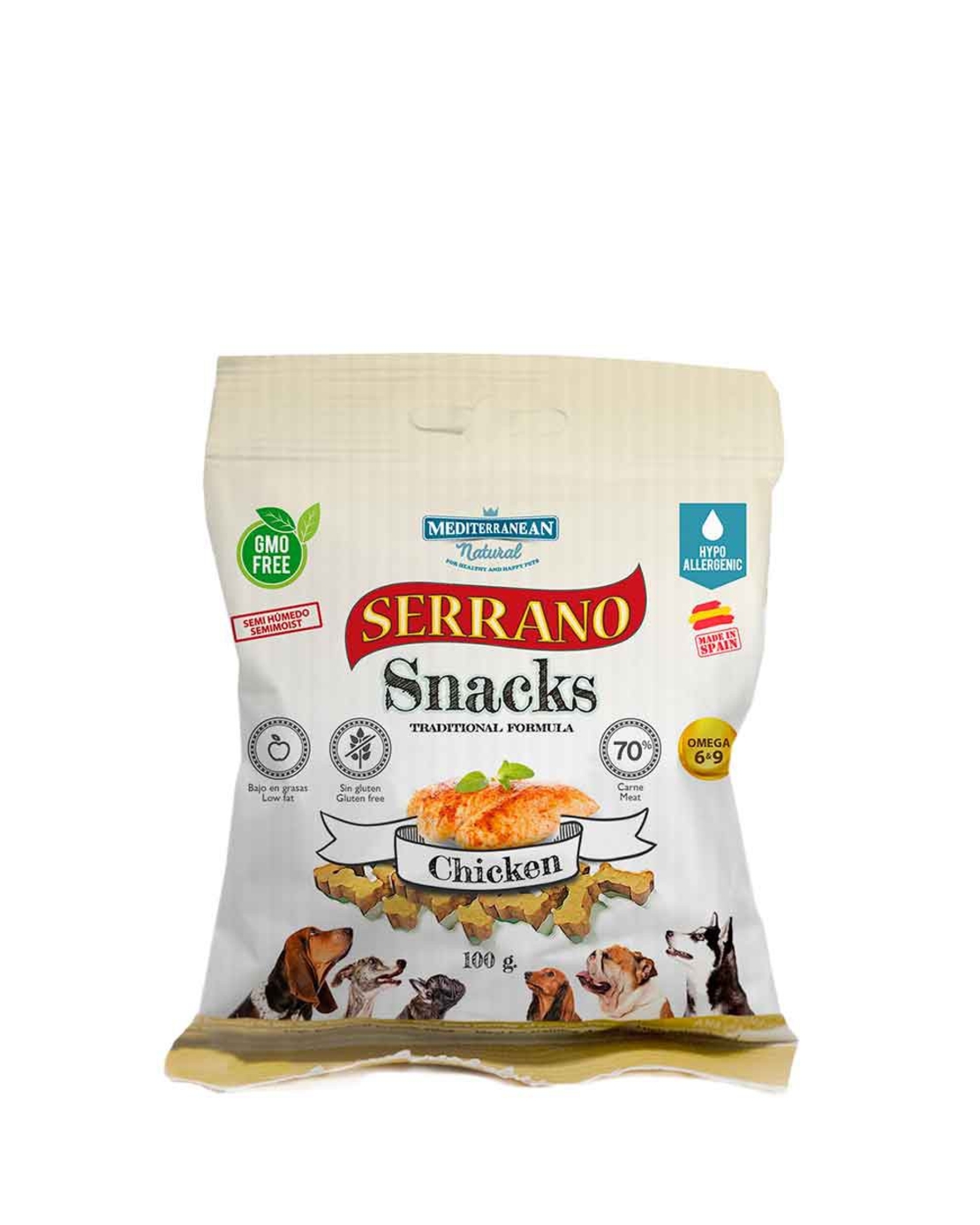 Serrano Snack for Dog Chicken меко лакомство с вкус на пиле