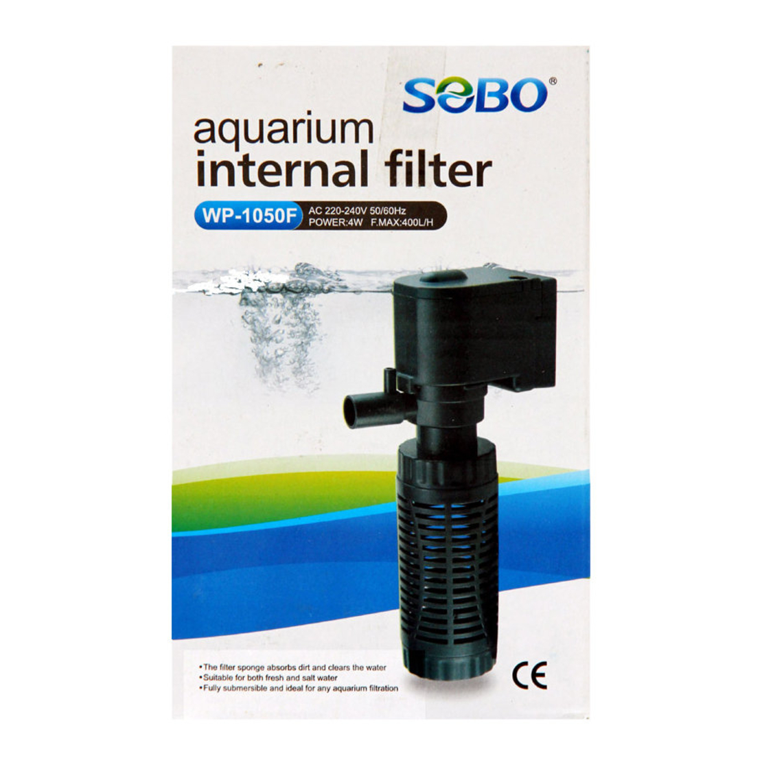 Вътрешен филтър за аквариум Sobo WP 1050 F