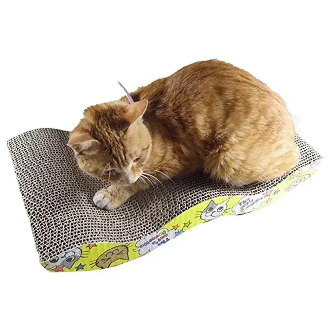 Драскало За Котка Вълна + Катнип 45 см PetsMania