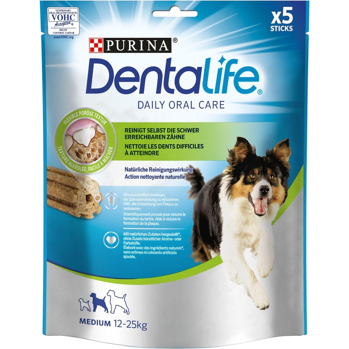 PURINA® DENTALIFE® Sticks Допълваща храна - лакомсво за кучета от средни породи