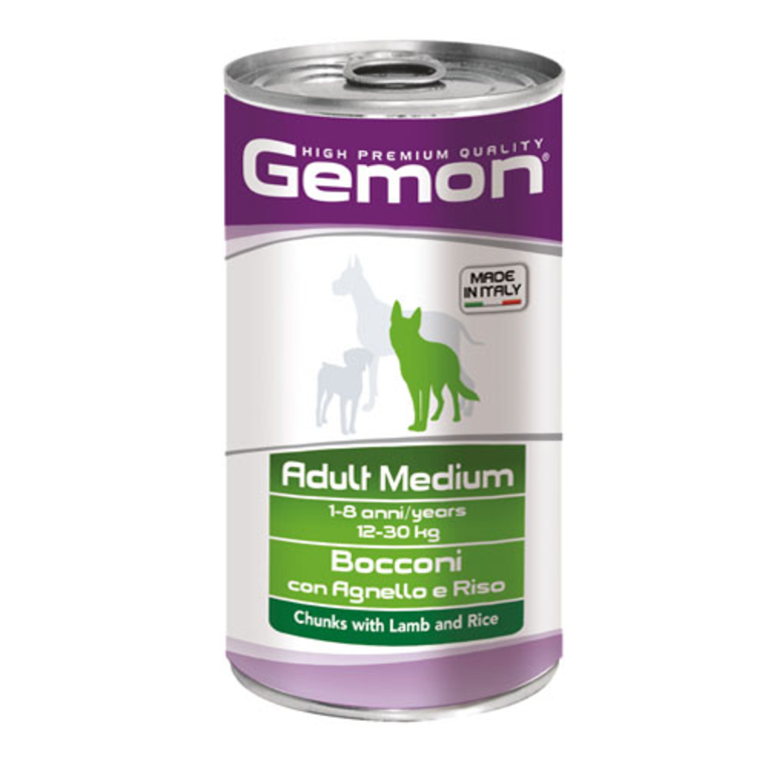 Adult Medium Lamb and Rice – За кучета над 1 г. консерва хапки с агнешко и ориз