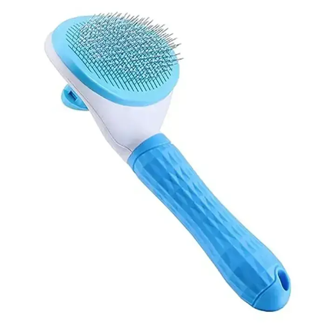 Четка за почистване на козина с бутон за кучета и котки LUXB