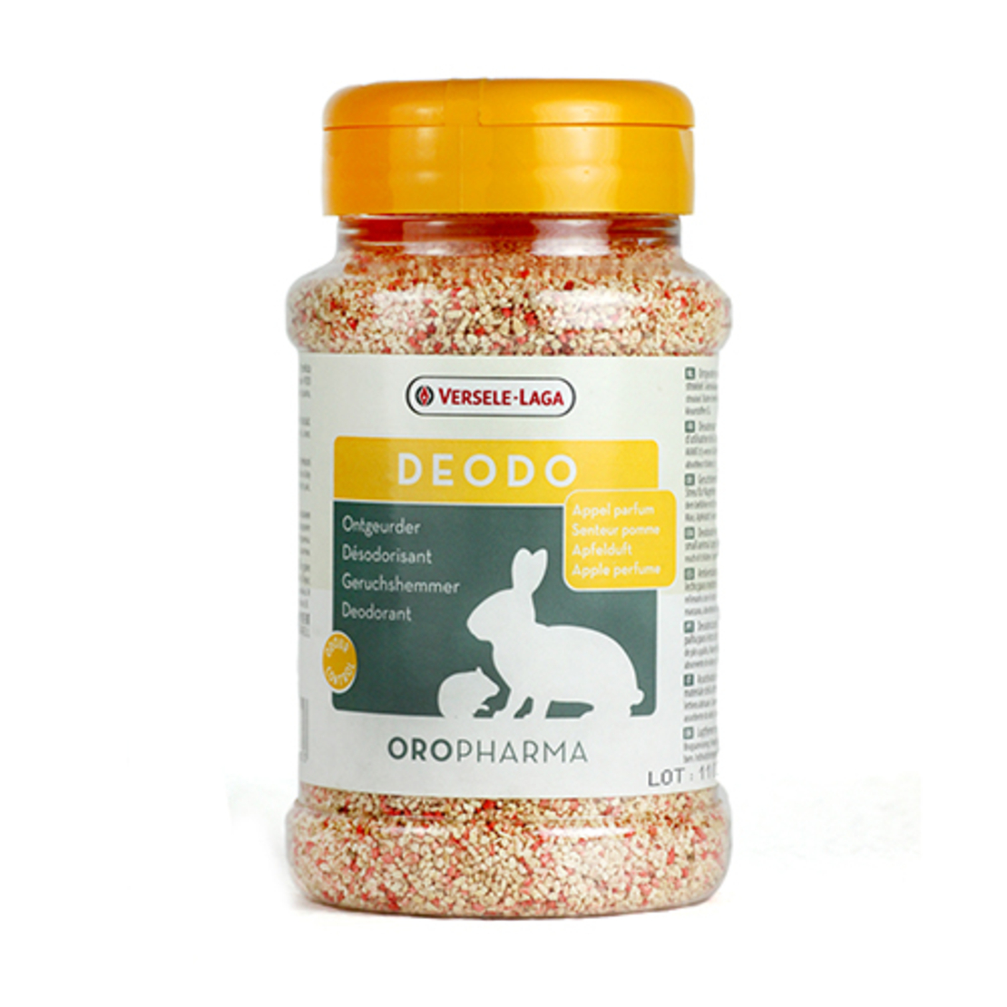 Deodo Odour Control Apple – дезодорант на прах за клетки на малки животни, 230 гр