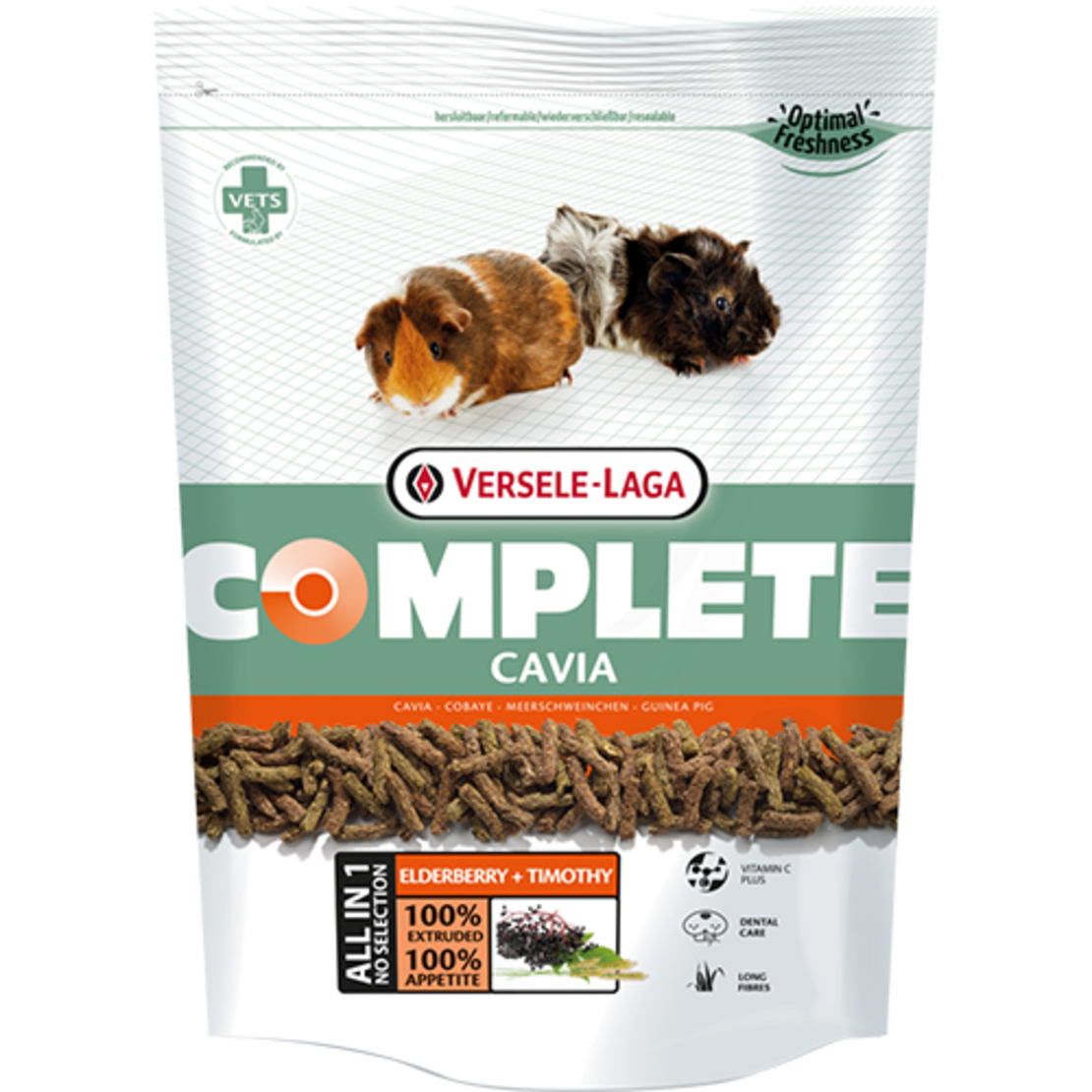 Complete Cavia – пълноценна екструдирана храна за морски свинчета, 500 гр