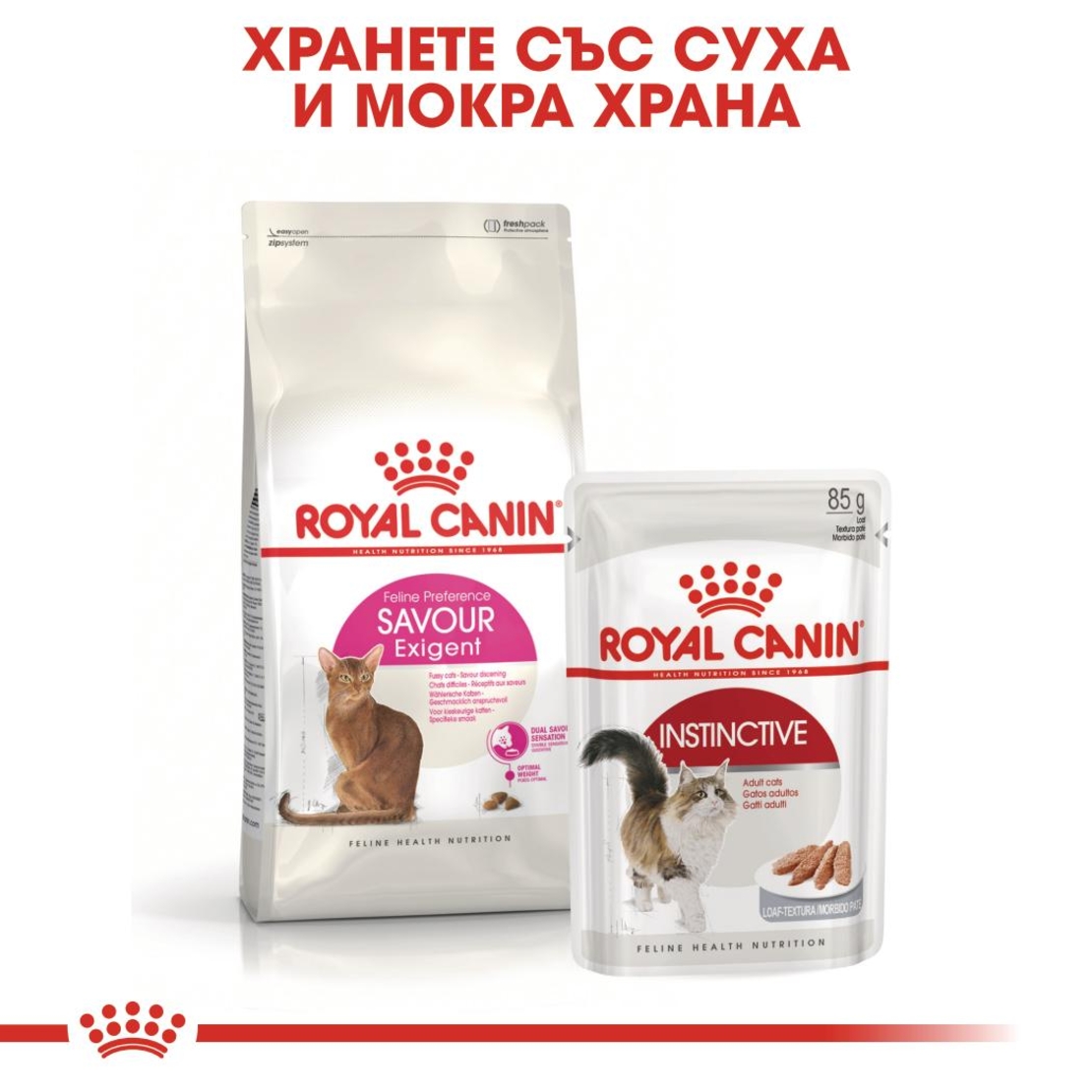 ROYAL CANIN® FHN EXIGENT SAVOUR за много капризни котки в зряла възраст над 1 година