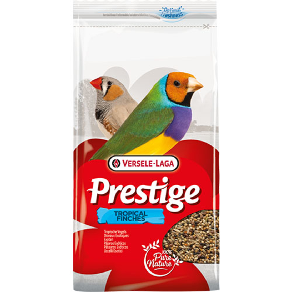 Prestige Standard Tropical Finches – пълноценна храна за тропически финки, 1 кг