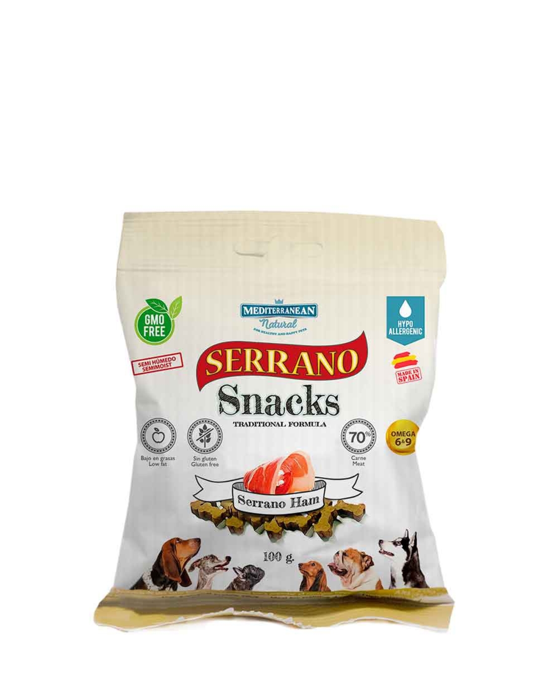 Serrano Snack for Dog Ham меко лакомство с вкус на шунка