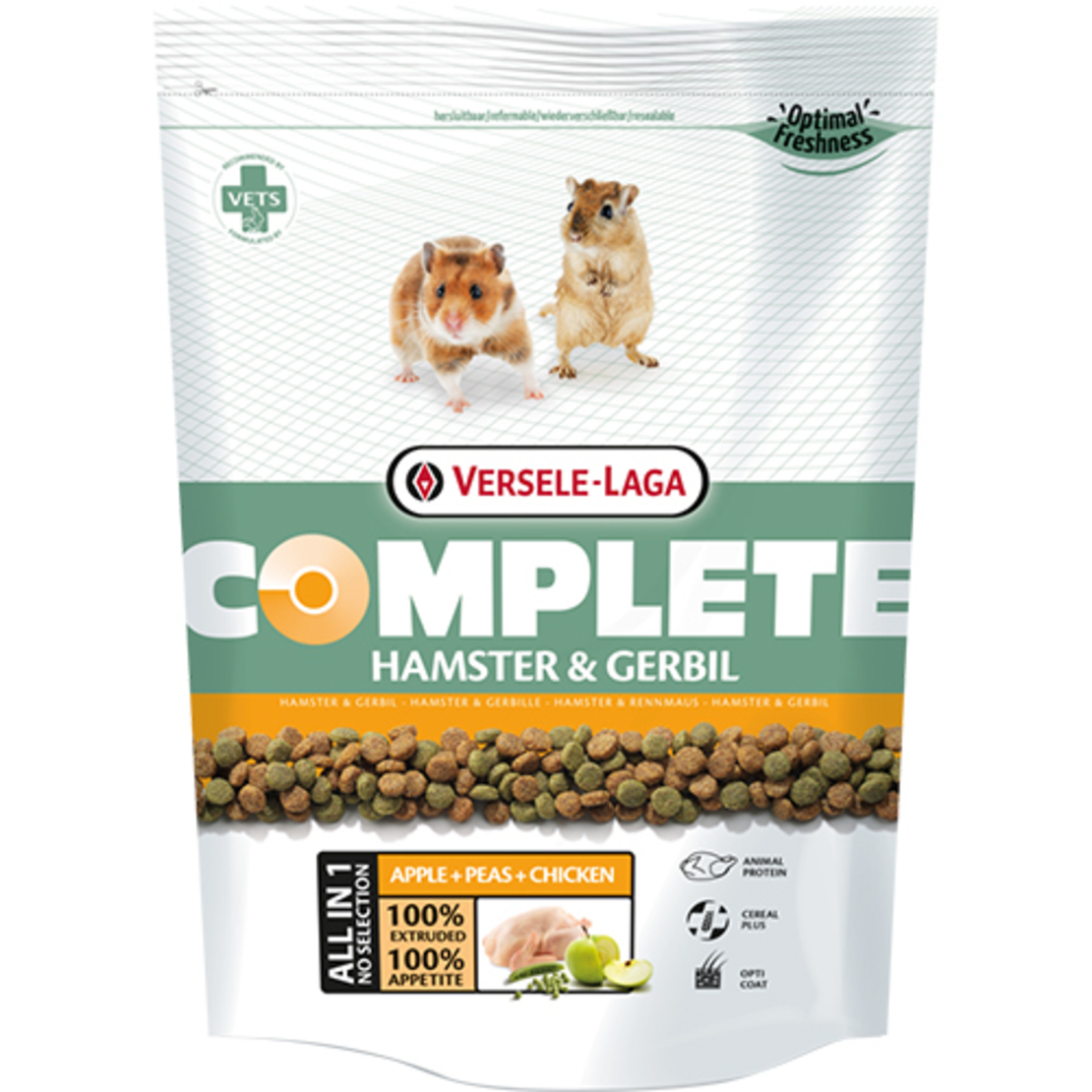 Hamster Complete - пълноценна екструдирана храна за хамстери, 500 гр