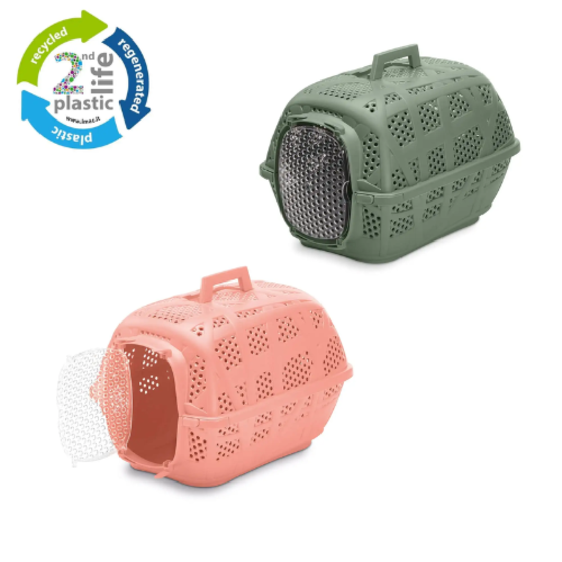 Транспортна чанта Carry Sport от рециклирана пластмаса за кучета и котки